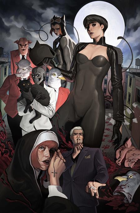 CATWOMAN #86 CVR E MANNY VINCENT CARBONILLA THINGS TO COME CARD STOCK VAR