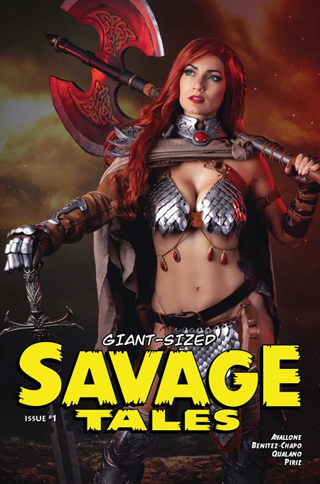 GIANT SIZED SAVAGE TALES (ONE SHOT) CVR C IVY COSPLAY RED SONJA VAR