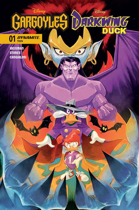 GARGOYLES DARKWING DUCK #1 CVR B IVAN BIGARELLA VAR