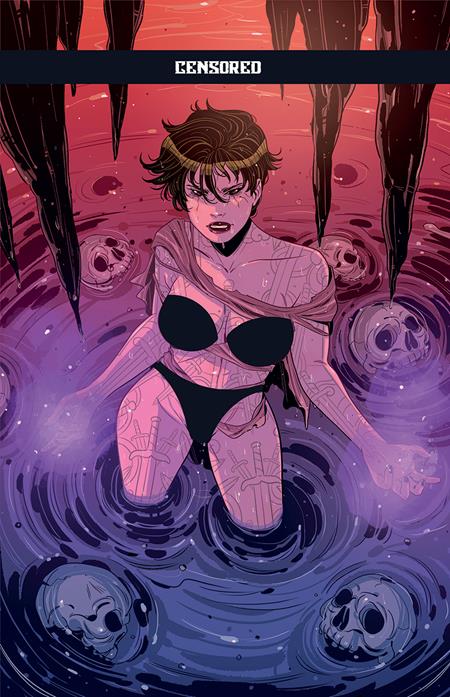 BARBARIC THE LONG DEATH #2 (OF 3) CVR F LUANA VECCHIO BLACK BAG VAR