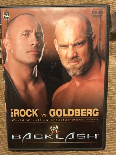 WWE - Backlash 2003 (DVD, 2003) Lesner Goldberg Rock Cena Triple H