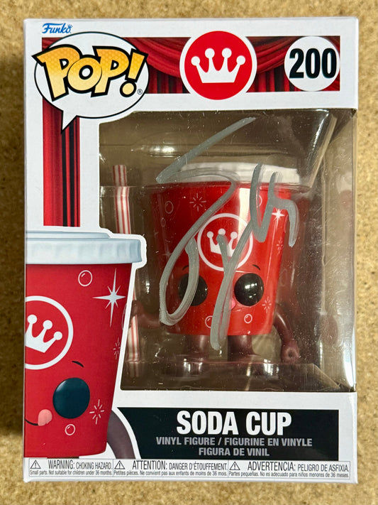Comedian Tracy Morgan Signed Movie Theater Soda Cup Funko Pop! #200 With JSA COA