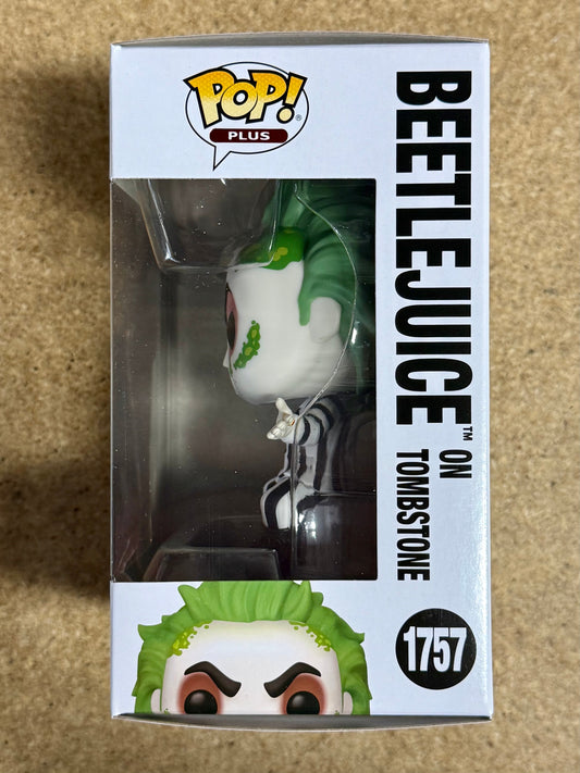 Funko Pop! Plus Movies Beetlejuice On Tombstone #1757 Beetlejuice 2024