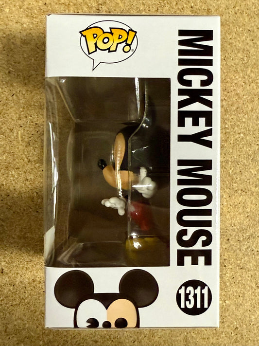 Funko Pop! Disney Mickey Mouse Half Color Half B&W #1311 Hot Topic 2022 Exclusive