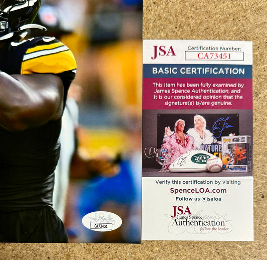 Keeanu Benton Signed Autographed NFL Pittsburgh Steelers 8x10 Photo JSA COA