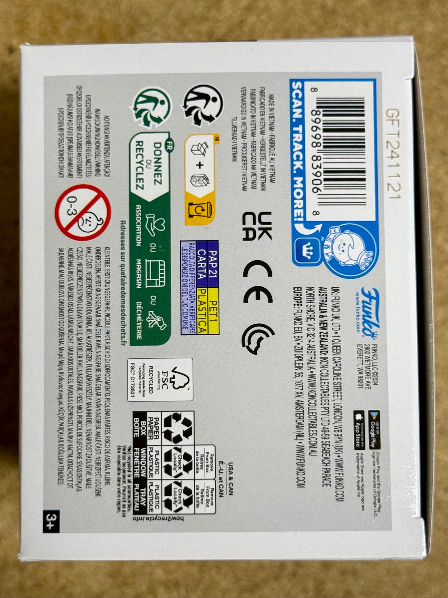 Funko Pop! MLB Luis Arraez #110 San Diego Padres 2024 Infielder