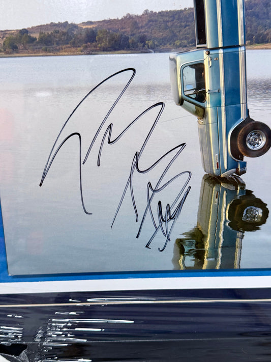 Post Malone Signed & Custom Framed Country Album “F-1 Trillion” Vinyl With JSA COA