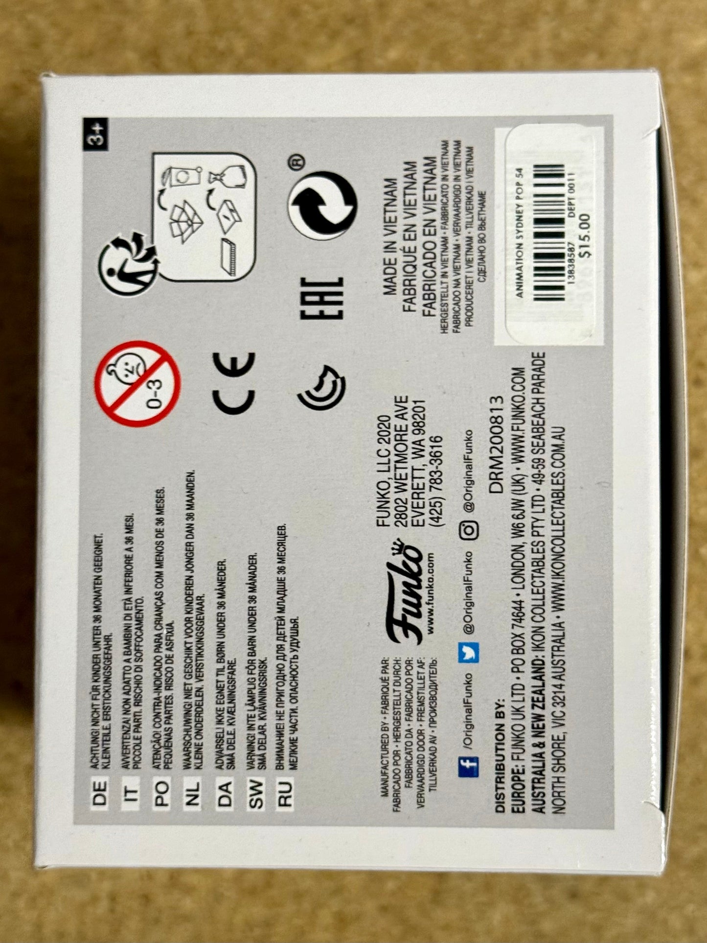 Funko Pop! Animation Mr. Compress #820 My Hero Academia NYCC 2020 Fall Con Vaulted Exclusive