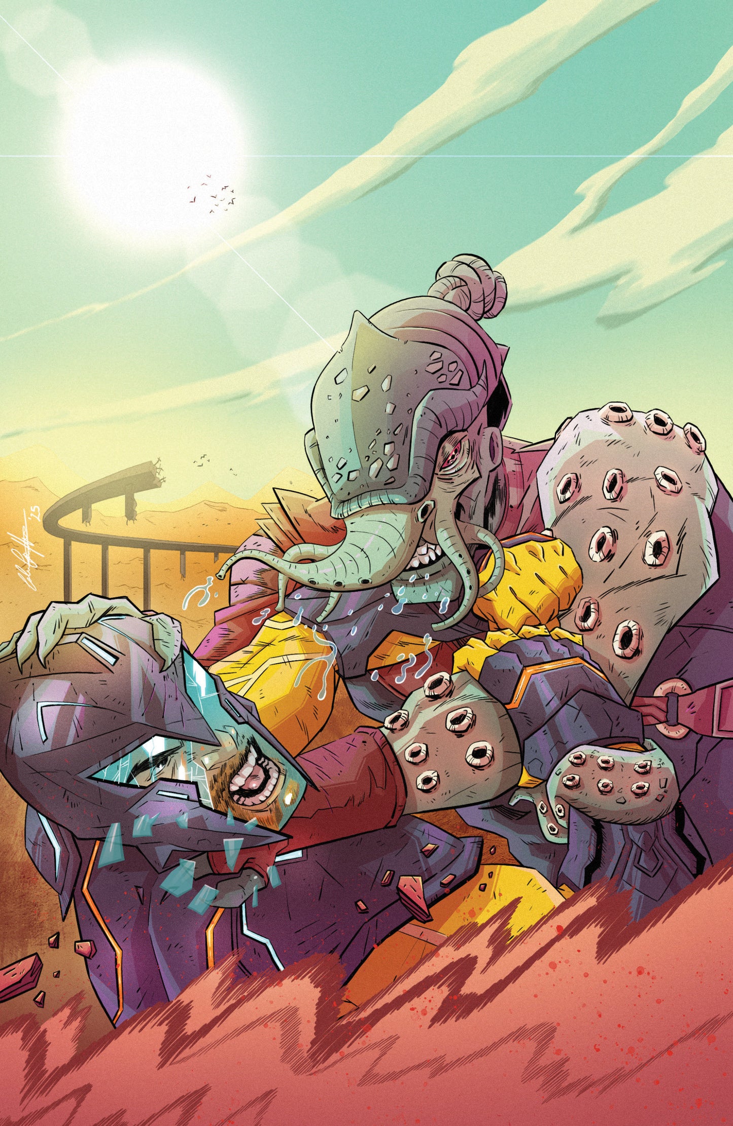 Valiant Beyond: The X-O Manowar #6-The God Hunt #2 Variant C (Griffin Full Art)