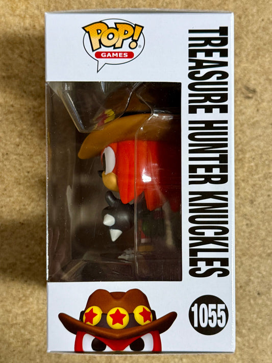 Funko Pop! Games Treasure Hunter Knuckles #1055 Sonic the Hedgehog 2024 Sega