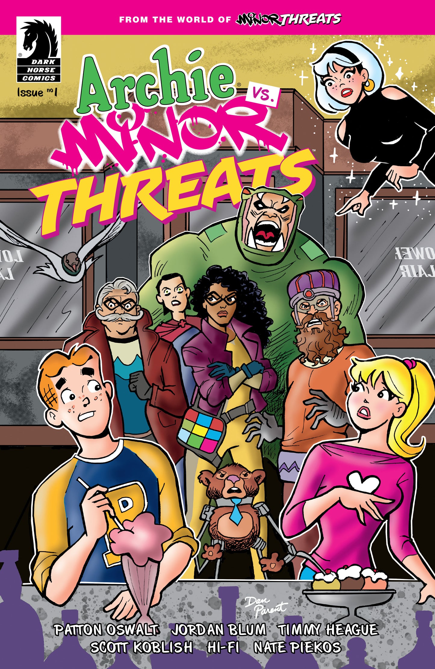 Archie vs Minor Threats #1 (CVR E) (Dan Parent)