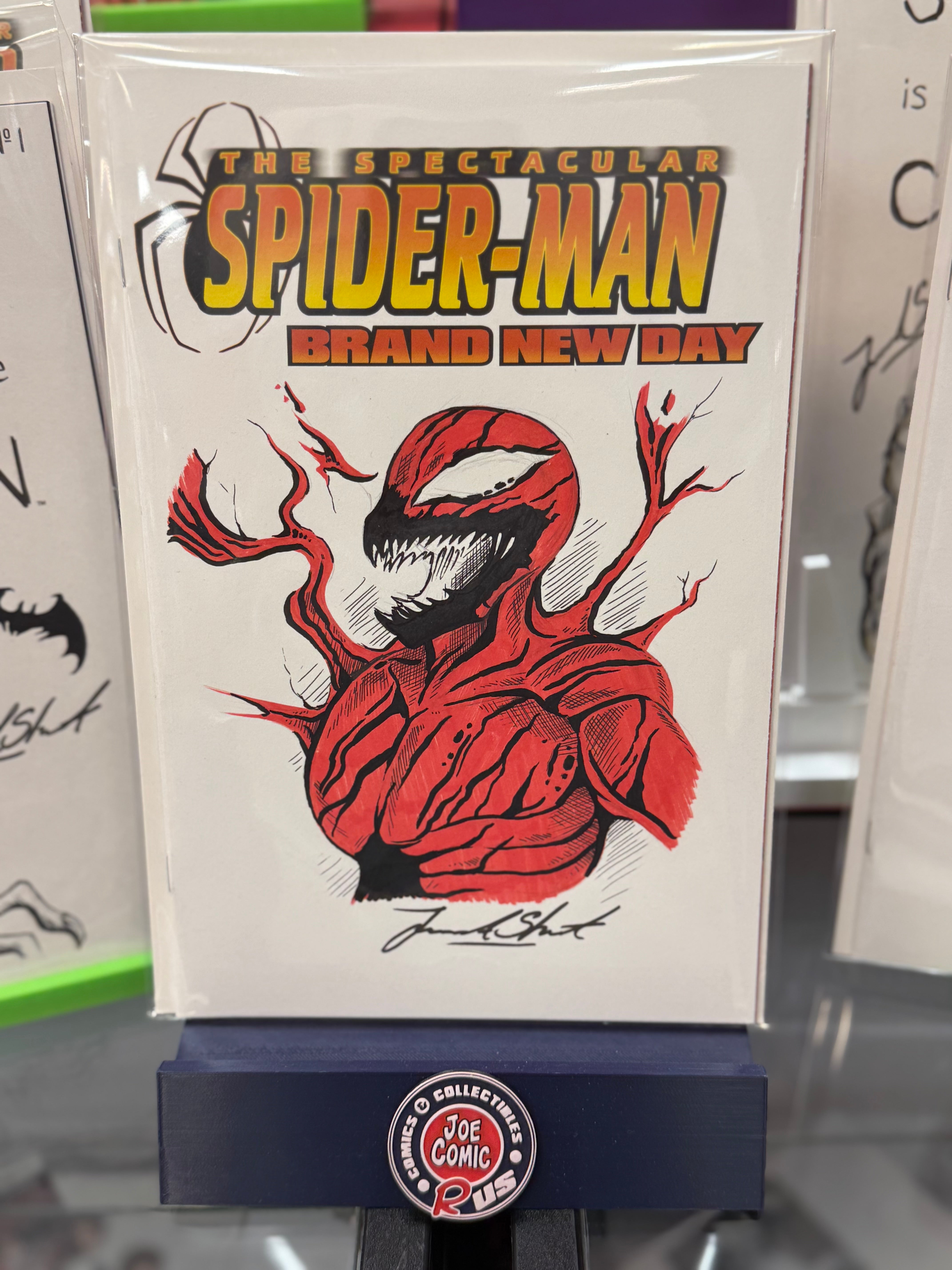 CARNAGE FULL COLOR SKETCH BY JESSICA SHORT
