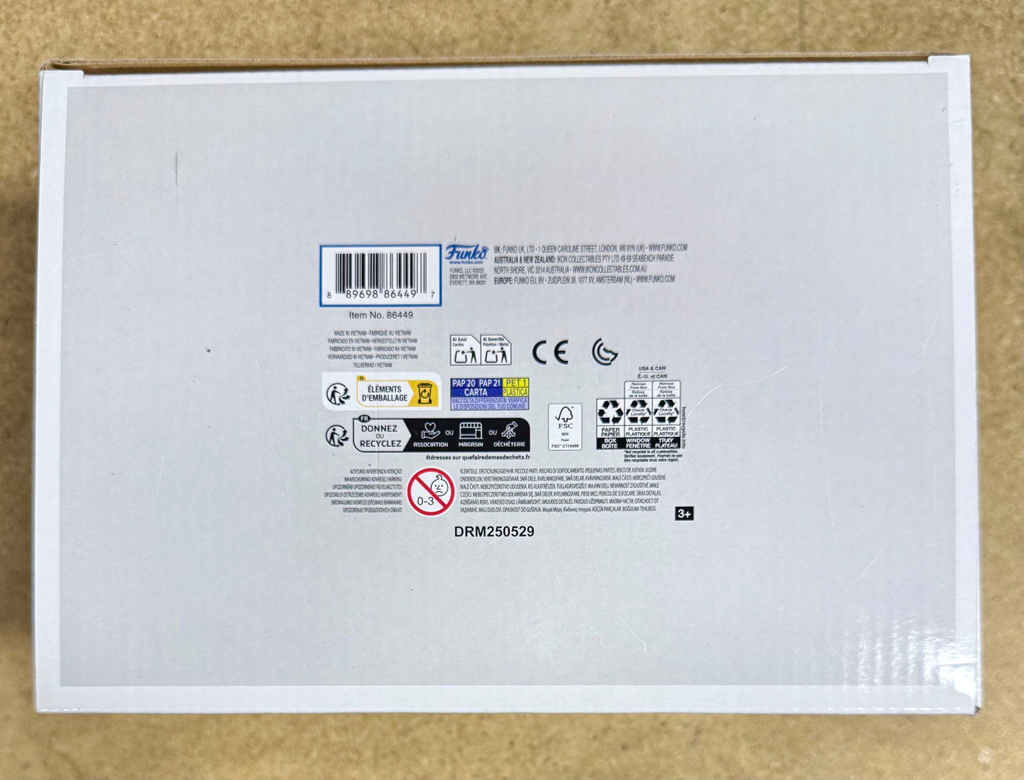 Funko Pop! Rides Doc Brown With Deloreon Time Machine #133 Back To The Future