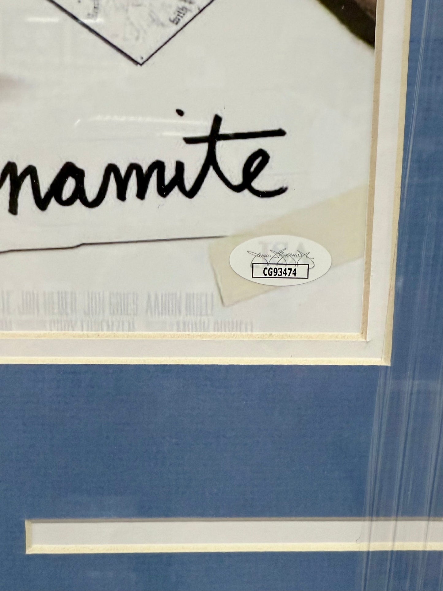 Jon Heder, Efron Ramirez, Jon Gries Signed & Framed Napoleon Dynamite 11x17 Photo With JSA COA