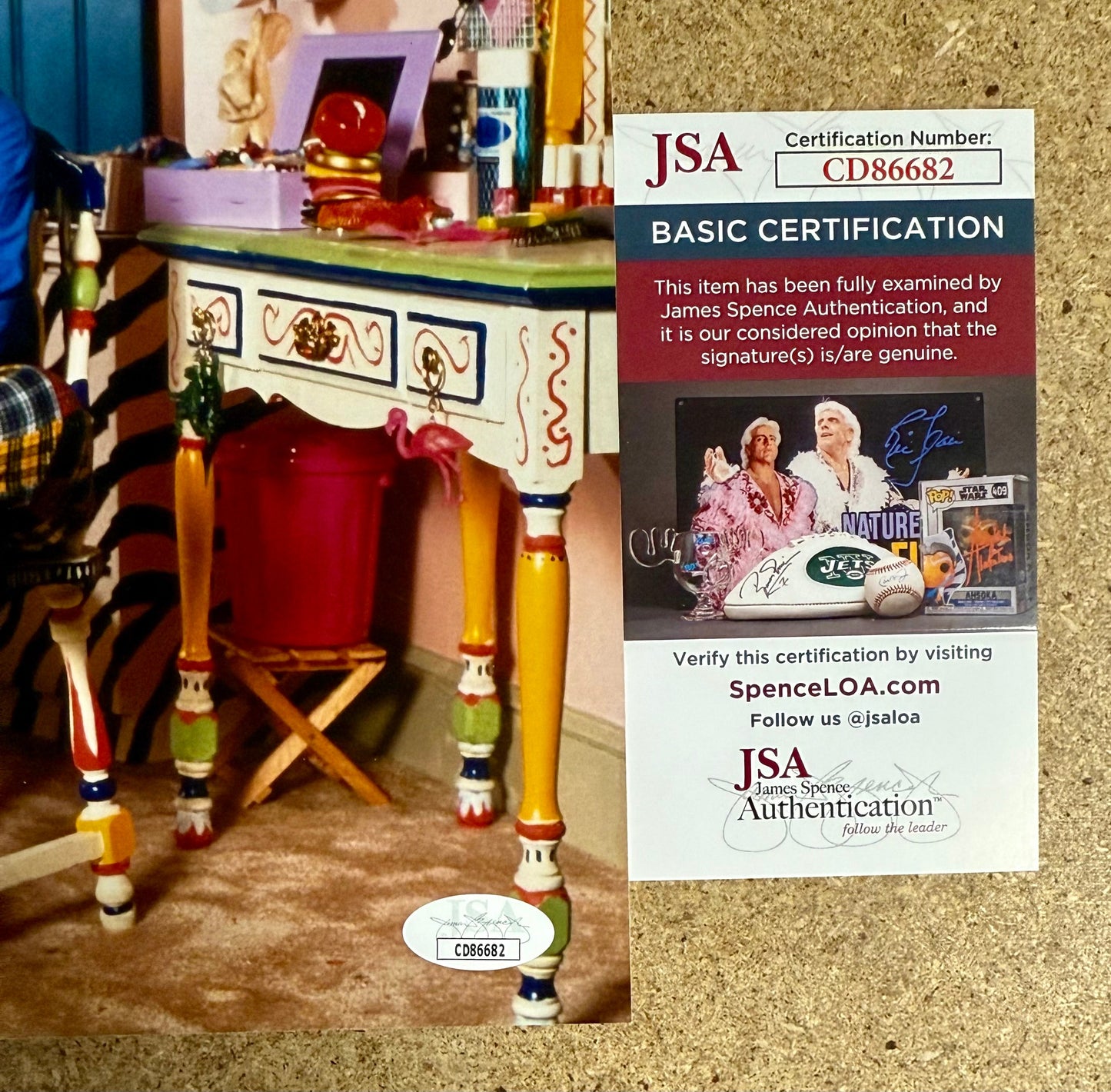 Melissa Joan Hart Signed Clarissa Explains It All 8X10 Photo With JSA COA