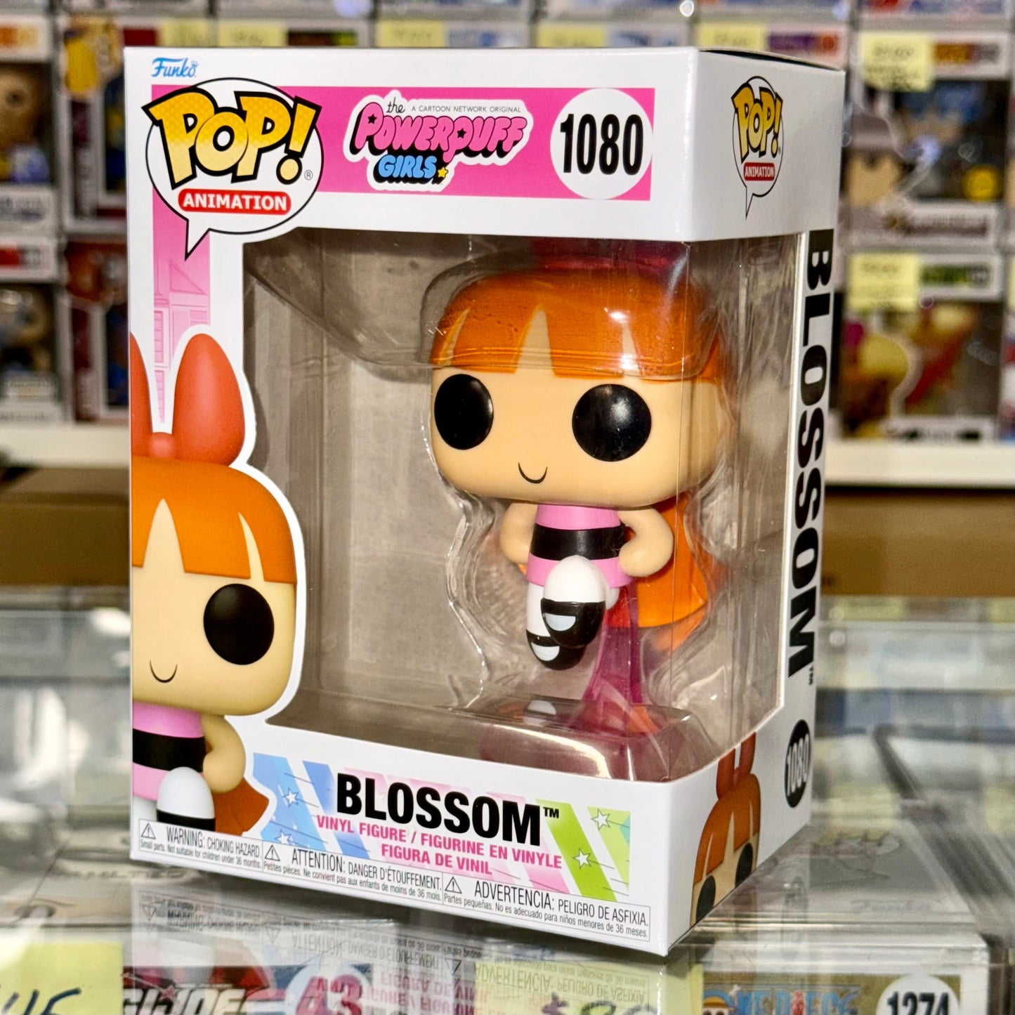 Funko Pop! Animation Blossom #1080 Powerpuff Girls 2021 Cartoon Network Leader