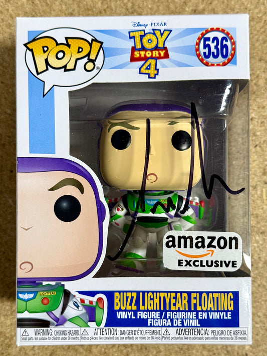 Tim Allen Signed Disney Buzz Lightyear Toy Story Funko Pop! #536 With JSA COA