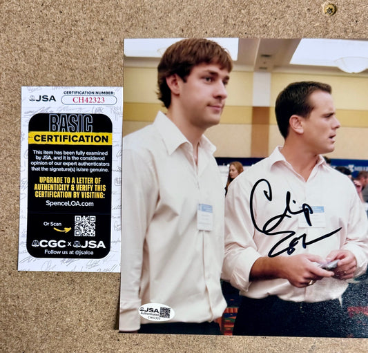 Charles “Chip” Esten Signed Josh Porter The Office 8x10 Photo With JSA COA