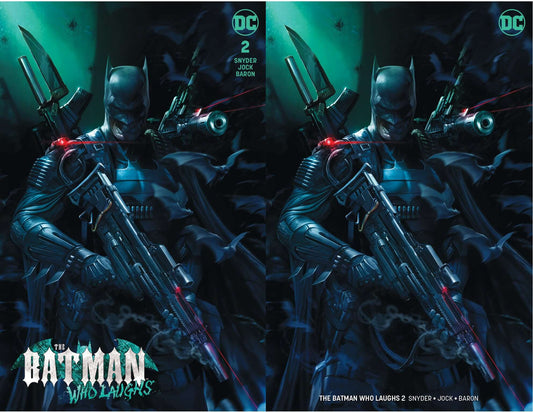 Batman Who Laughs 2 DC Francesco Mattina Variant Trade Minimal Virgin Options Grim Knight Dark Nights Metal (01/16/2019)