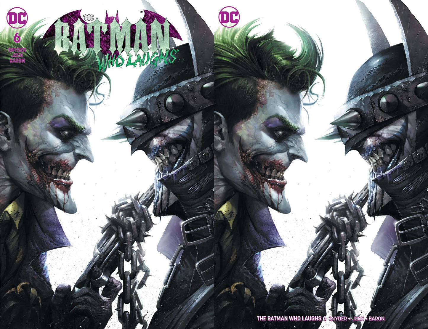 Batman Who Laughs #6 Francesco Mattina Joker Variant Dark Nights Metal (06/12/2019) DC