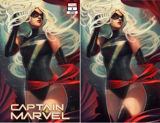 Captain Marvel 1 Stephanie Hans Ms. Marvel Trade + Virgin Options Variant (01/09/2019)