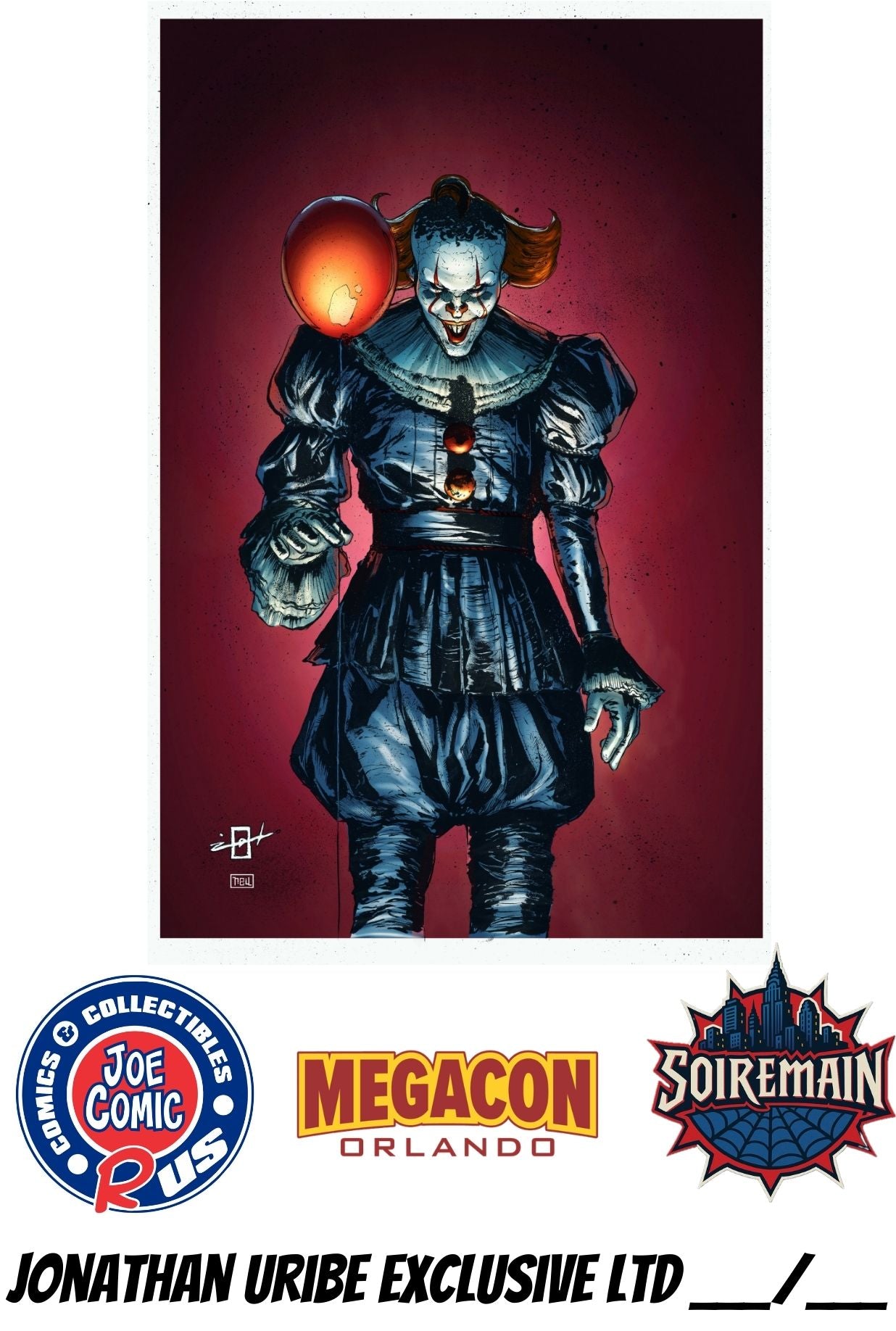 IT MEGACON EXCLUSIVE embossed VARIANT (LTD 90)