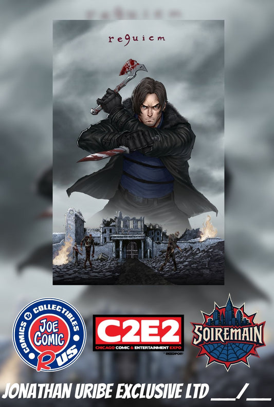RESIDENT EVIL METAL C2E2 EXCLUISIVE (LTD 10) BY JONATHAN URIBE