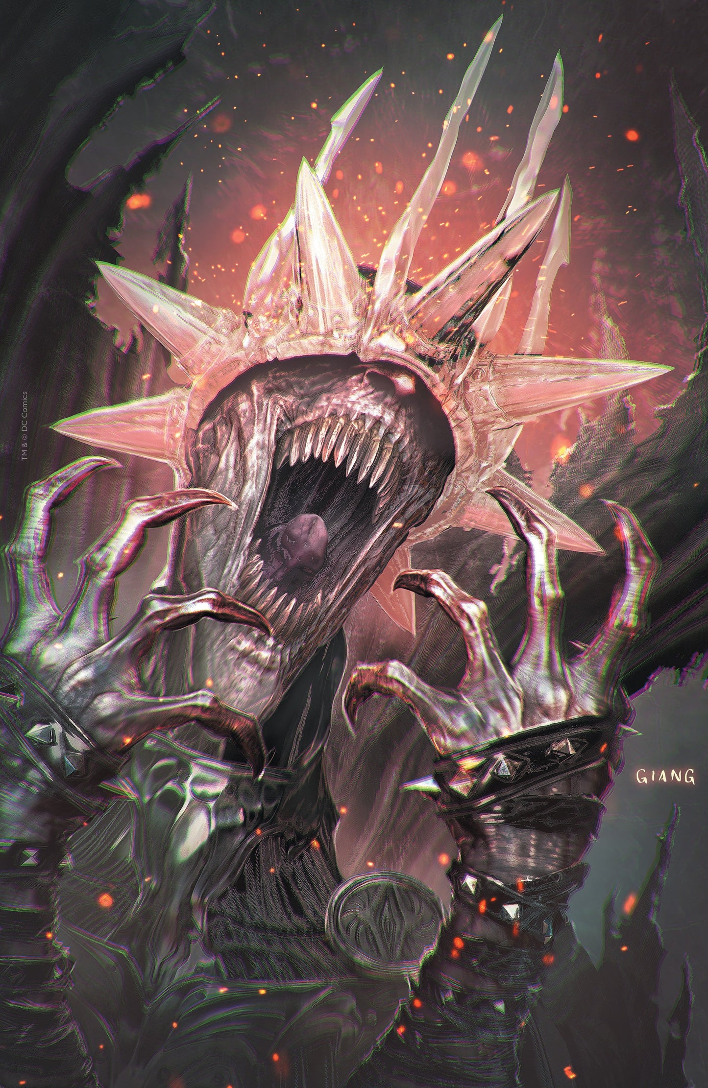 Dark Nights Death Metal #7 (Of 7) John Giang Batman Who Laughs Variant (01/05/2021) DC