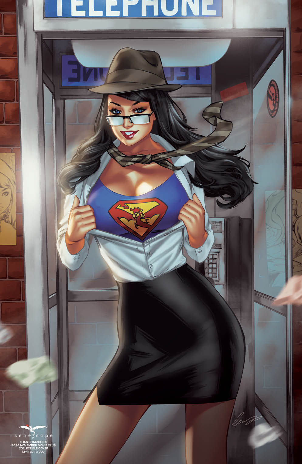 Elias Chatzoudis - 2024 November Movie Club Collectible Cover - LE 200