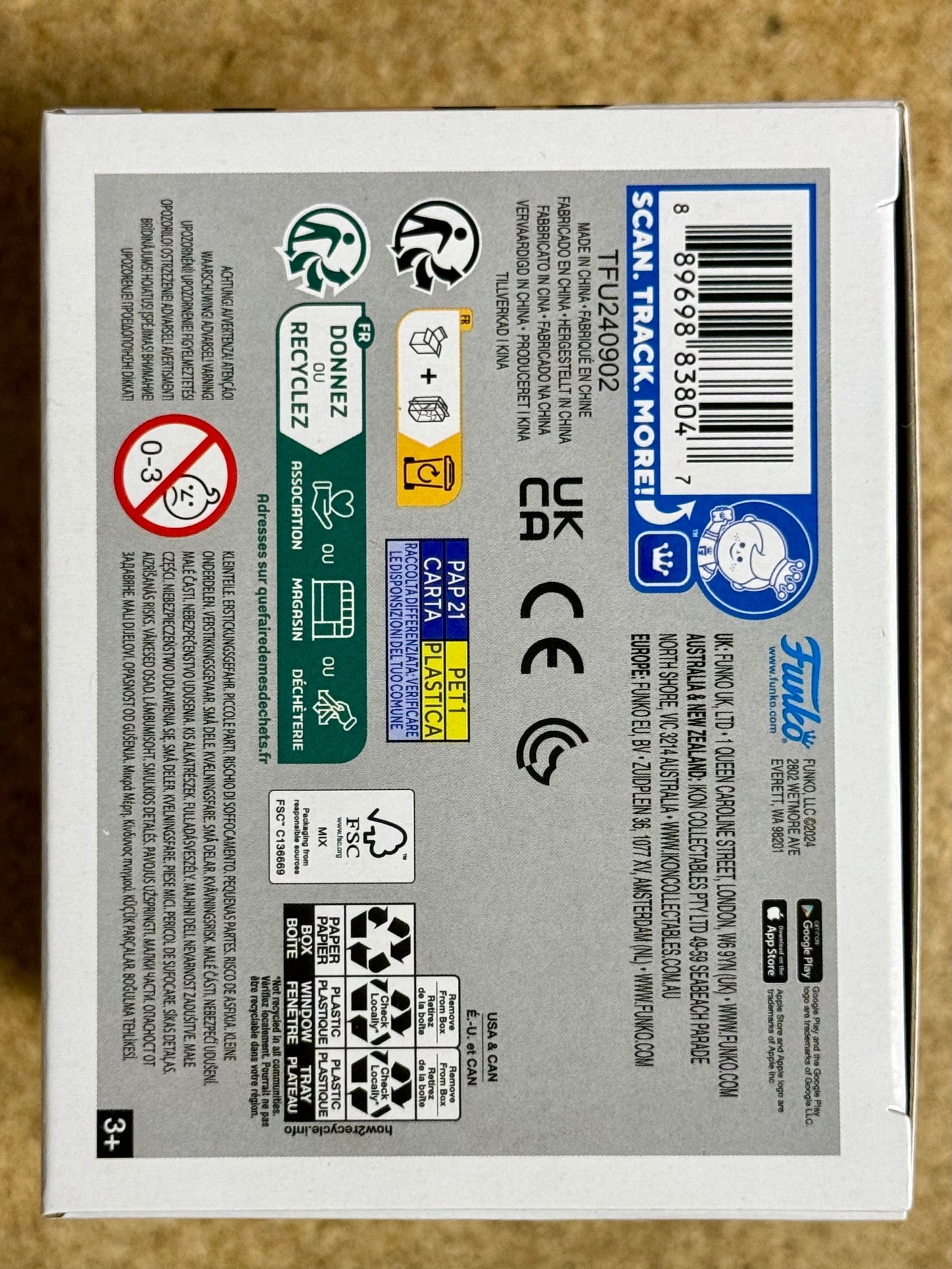 Funko Pop! Animation Naruto Uzumaki With Shuriken #1843 Naruto Shippuden 2024