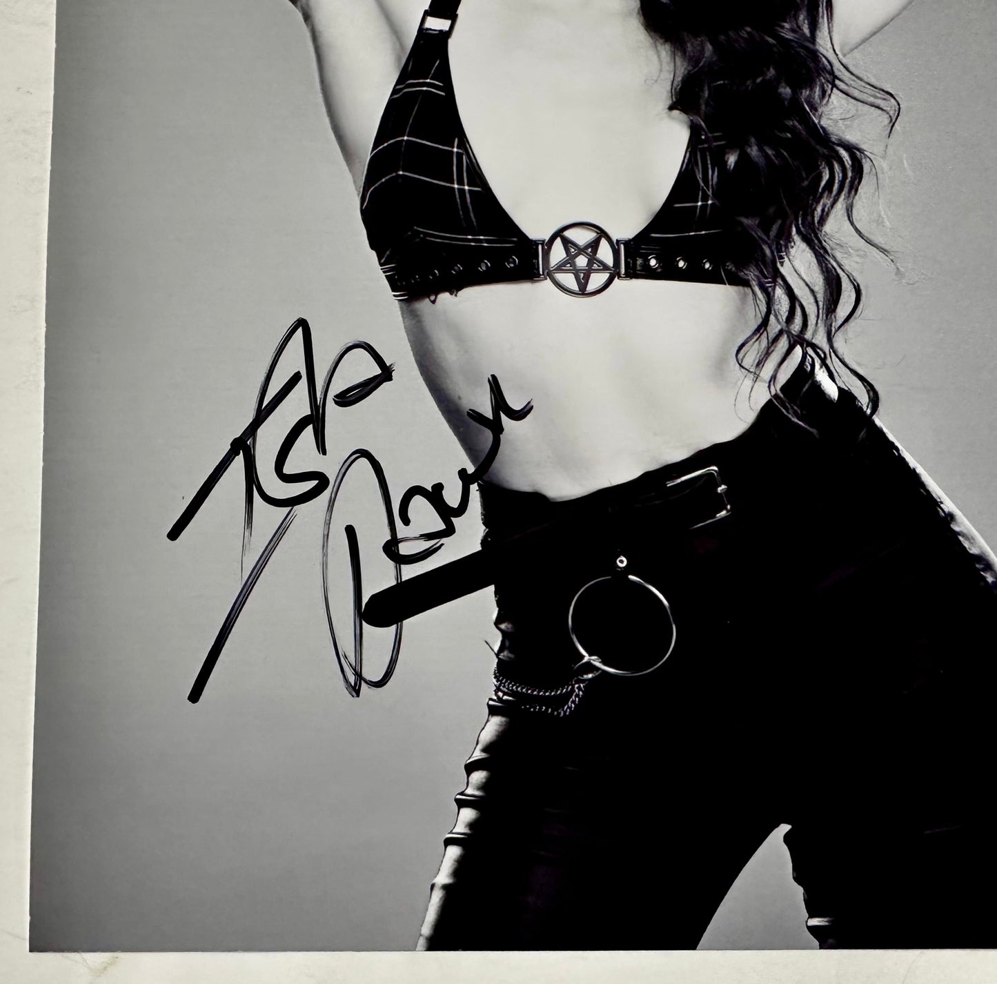 Scottish Isla Dawn Signed 8X10 Photo WWE Wrestling Unholy Union With JSA COA