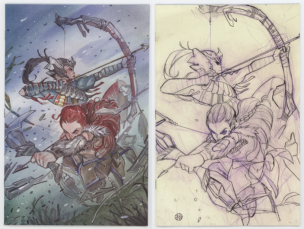 Horizon Zero Dawn #2 D Peach Momoko FOC Virgin Variant (09/02/2020) Titan