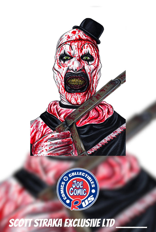 TERRIFIER WHITE FOIL SCOTT STRATKA LTD TO 10