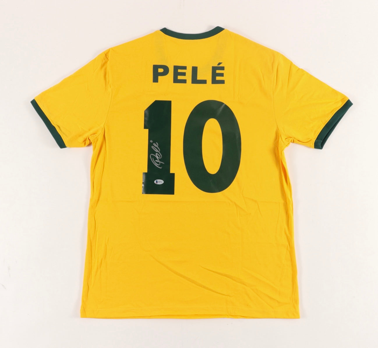 Pelé Brasil #10 Signed Jersey