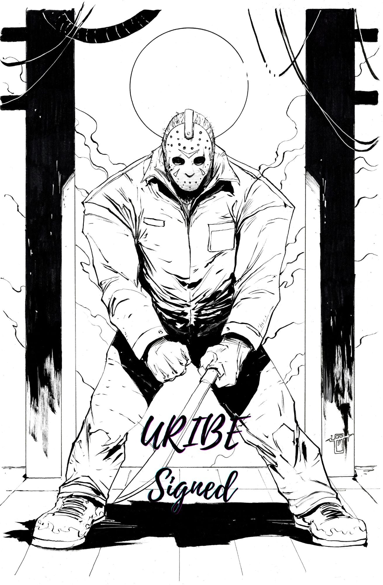 ABSOLUTE JASON NOIR MEGACON EMBOSSED VARIANT (LTD 90) SIGNED BY JONATHAN URIBE
