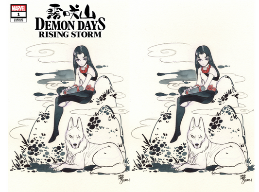 Demon Days Rising Storm #1 Peach Momoko Variant (12/01/2021) Marvel