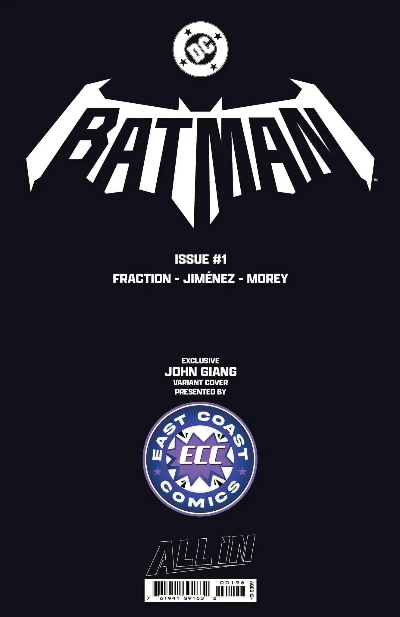 Batman #1 FOIL - ECC Exclusive John Giang Variant
