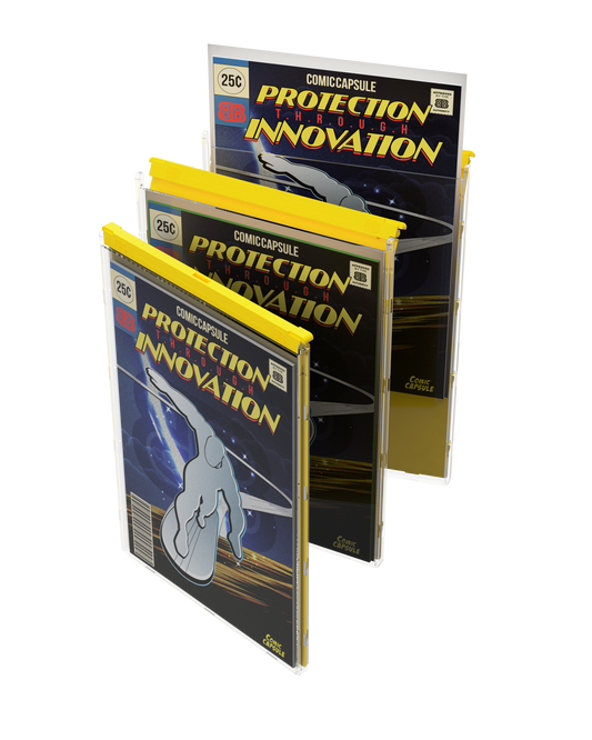 Yellow SILVER Age Size ComicCapsule