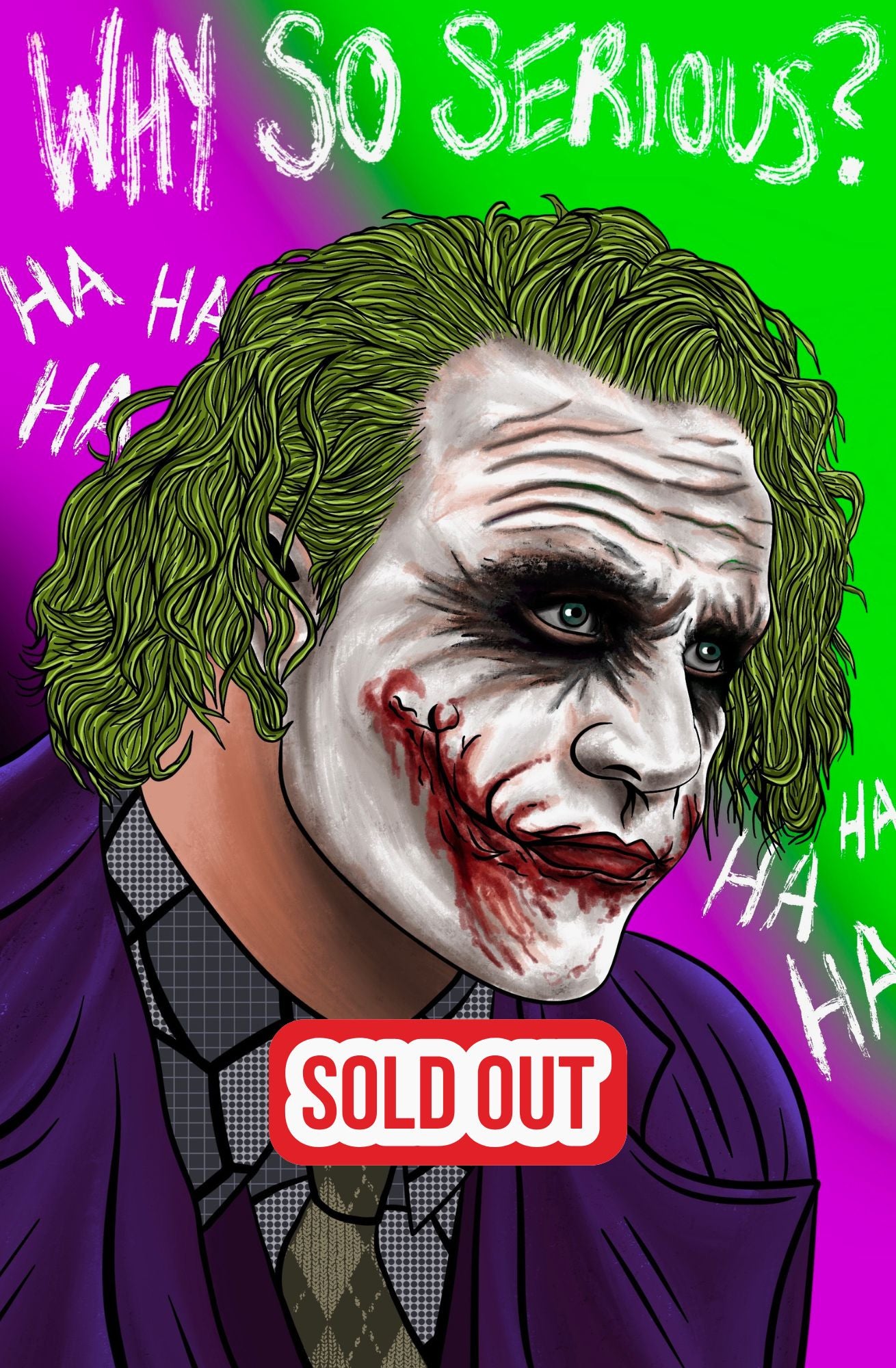 COLOR JOKER MEGACON EXCLUSIVE SCOTT STRAKA EMBOSSED (LTD 90)