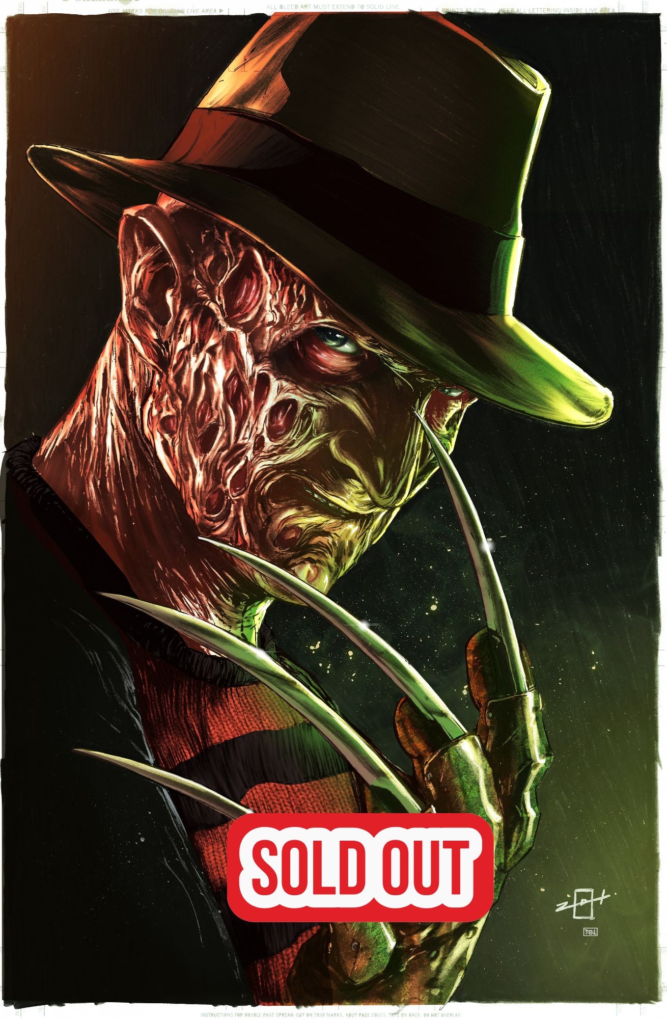 FREDDY FAME EMBOSSED FOIL LTD 50 BY JONATHAN URIBE BALTIMORE COMICON EXCLUSIVE