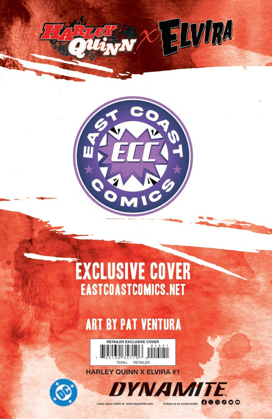 Harley Quinn X Elvira #1 - ECC Exclusive PXVX Variant (10/01/25)