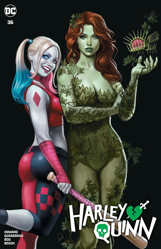HARLEY QUINN #36 (IVAN TALAVERA EXCLUSIVE TRADE/VIRGIN/FOIL VARIANT SET)(2024)