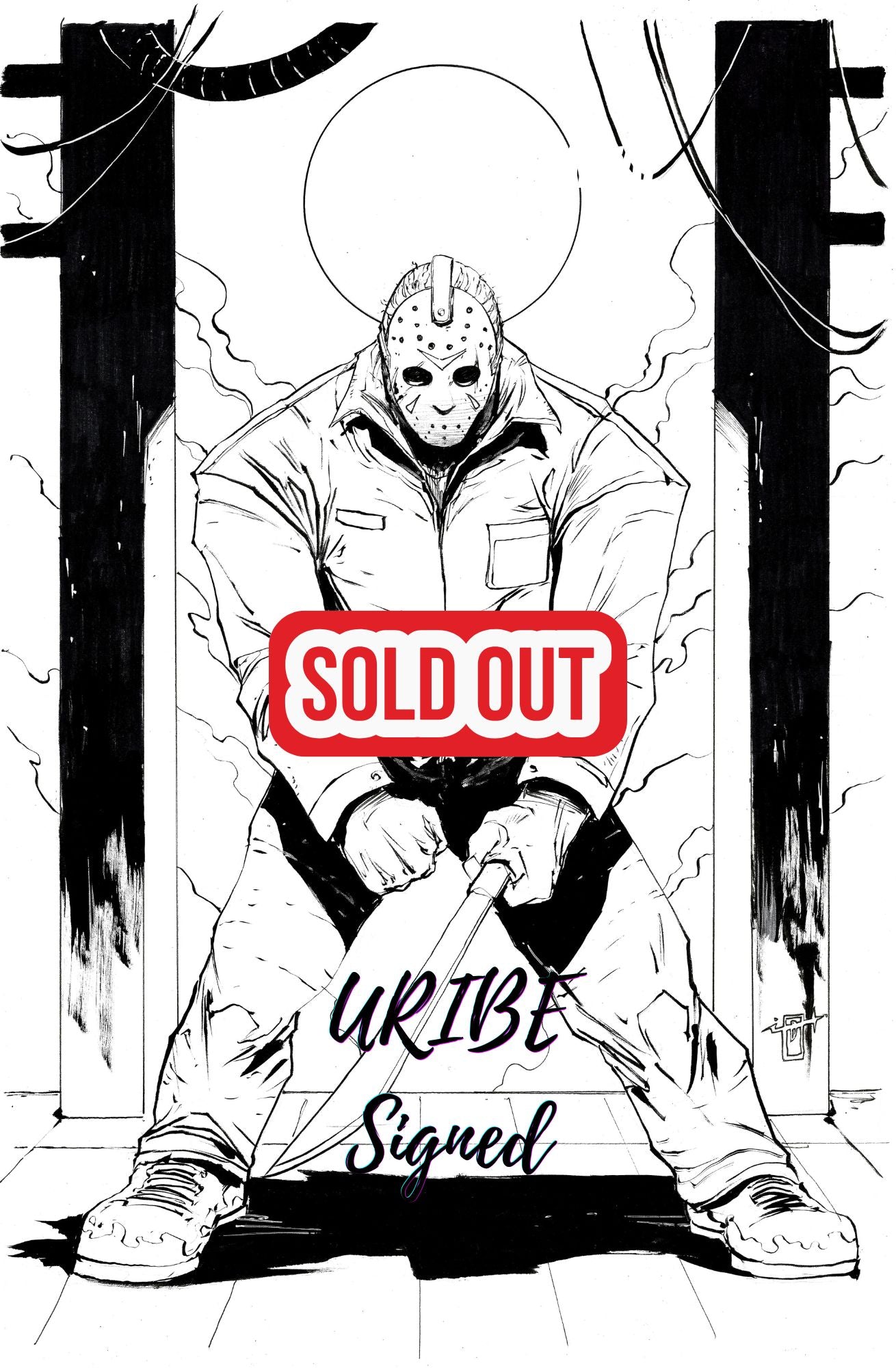 ABSOLUTE JASON NOIR MEGACON PLATNIUM METAL VARIANT (LTD 10) BY JONATHAN URIBE