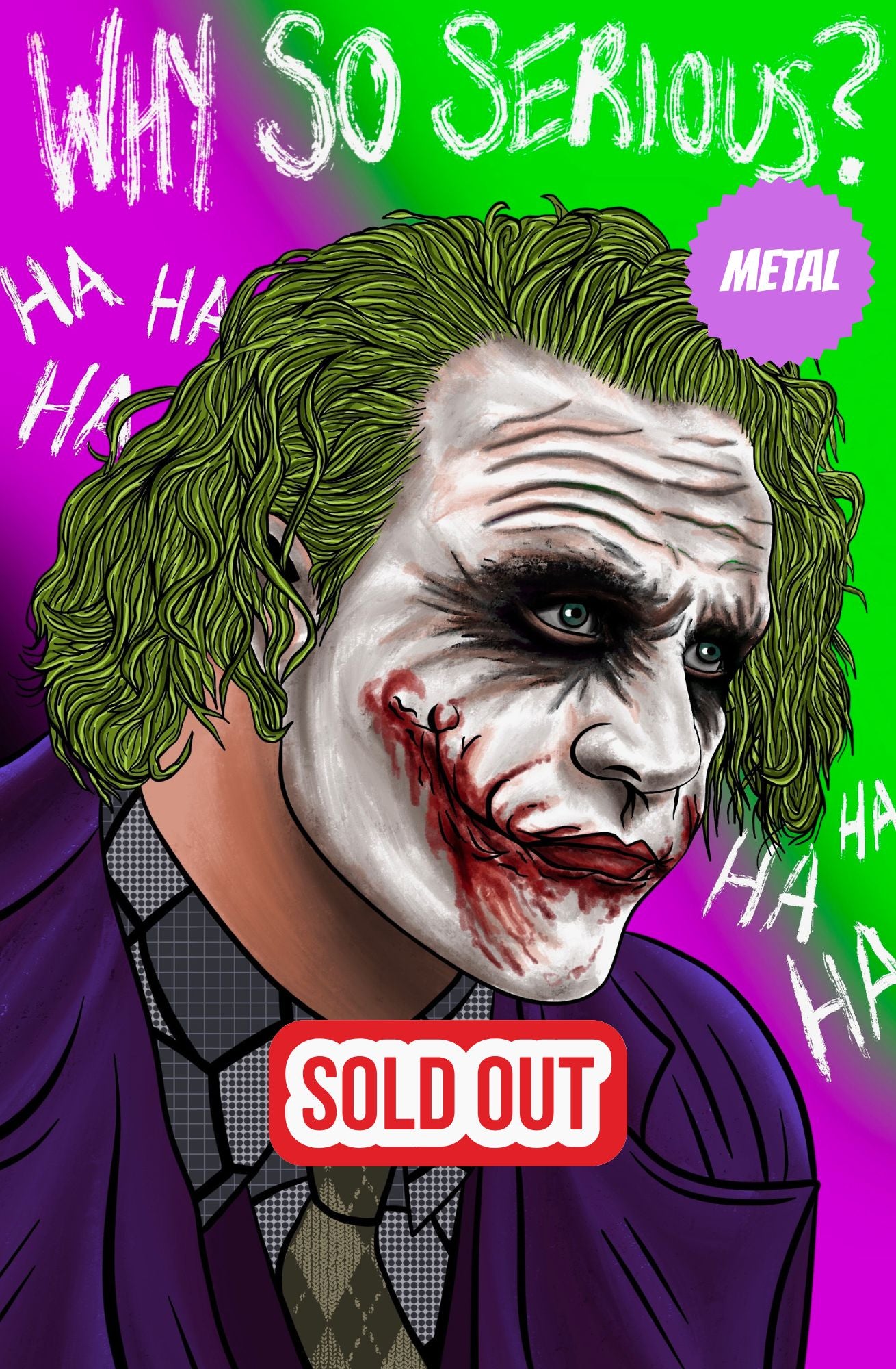 COLOR JOKER MEGACON EXCLUSIVE SCOTT STRAKA METAL (LTD 10)