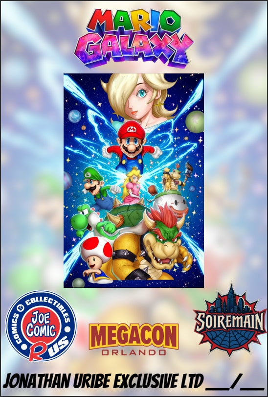 MARIO GALAXY MEGACON EXCLUSIVE METAL VARIANT (LTD 10) BY JONATHAN URIBE