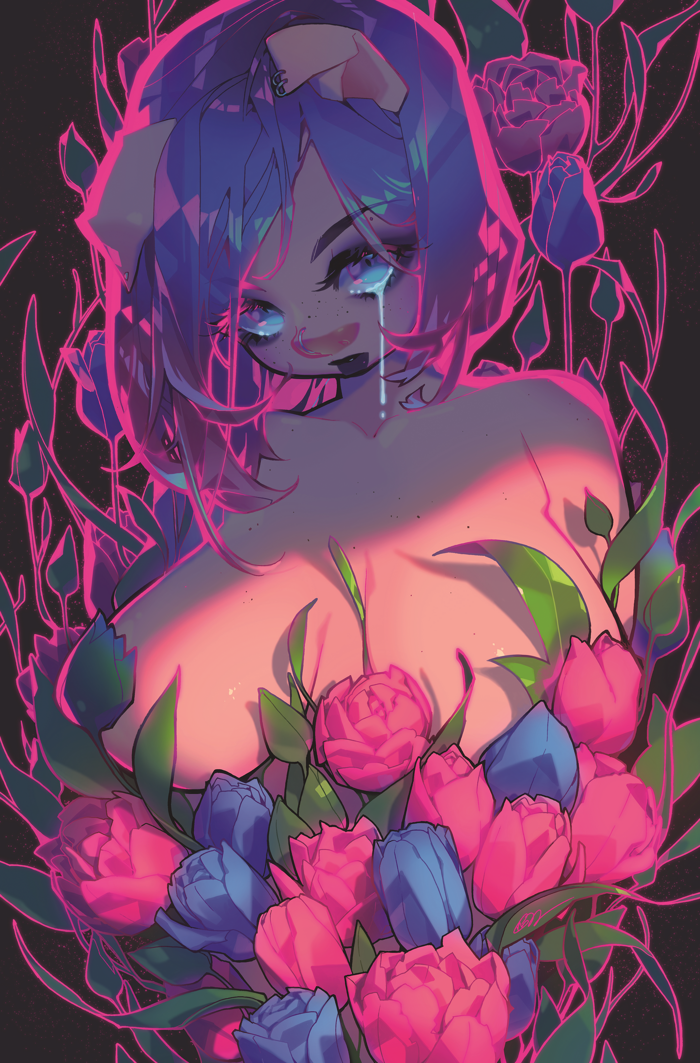 Unnatural Blue Blood #1 (Of 10) Rose Besch Virgin Variant (Mr) (05/25/2022) Image