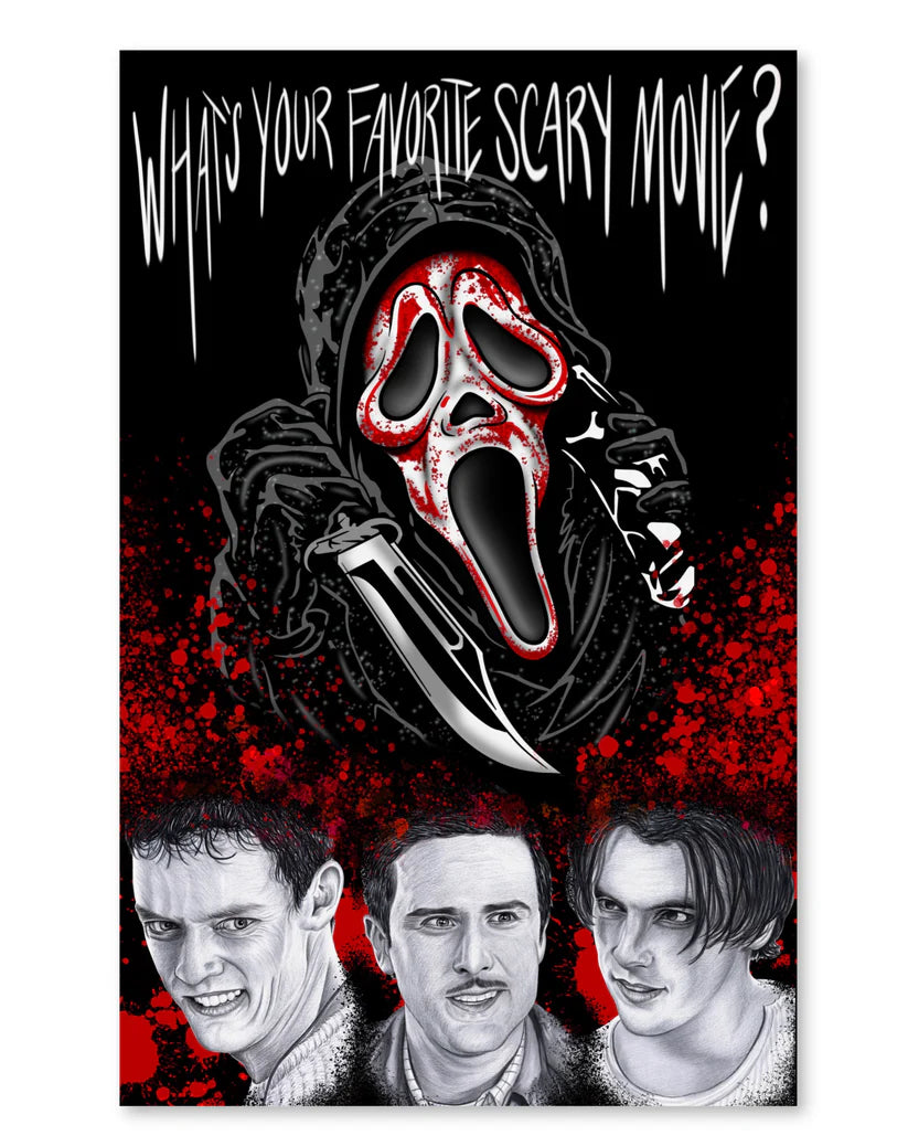 SCREAM BLACK VARIANT EXCLUSIVE EMBOSSED SPOT FOIL SCOTT STRAKA (LTD 62)