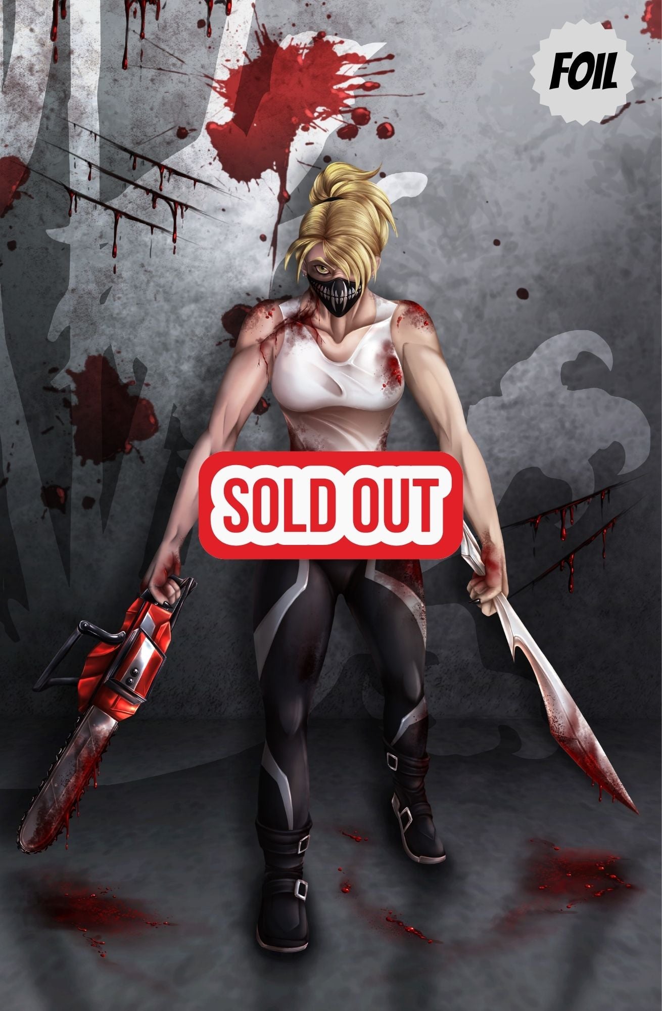 SIKTC CRACKED ICE FOIL C2E2 EXCLUSIVE (LTD 10) BY JESSICA SHORT