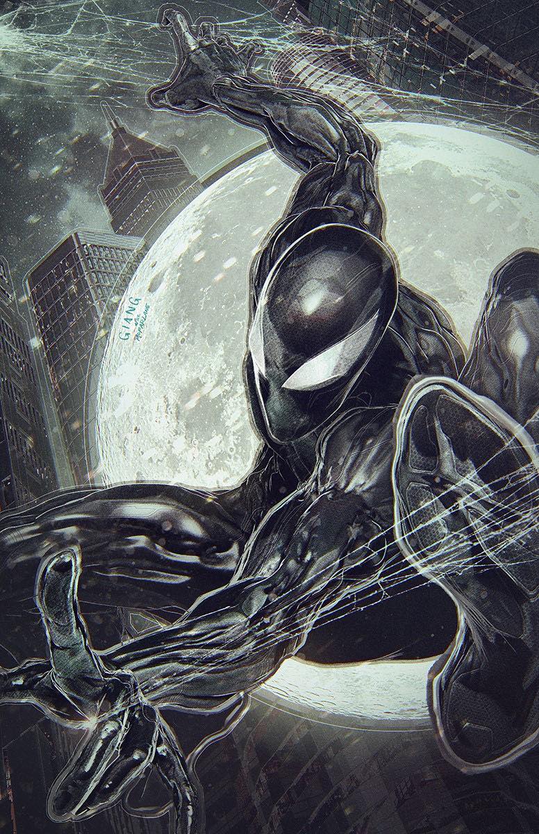 ULTIMATE SPIDER-MAN #5 (JOHN GIANG EXCLUSIVE BLACK COSTUME TRADE/VIRGIN VARIANT SET)(2024)