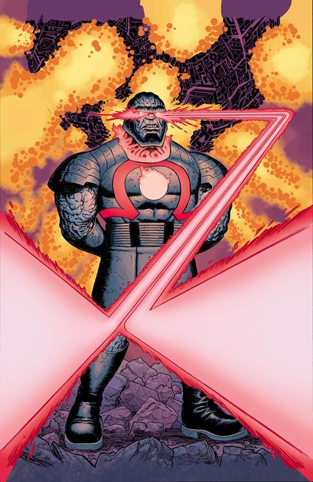 DC K.O. #5 (OF 5) CVR H STEVE SKROCE DARKSEID CARD STOCK VAR